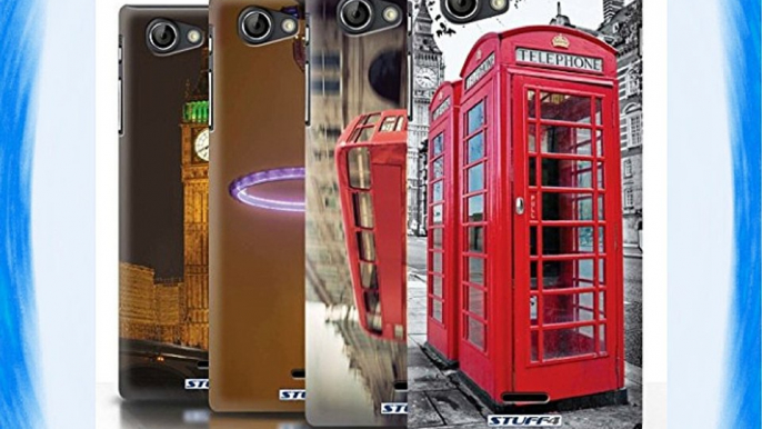 Coque de Stuff4 / Coque pour Sony Xperia J (ST26i) / Pack (9 Articles) / Londres Angleterre