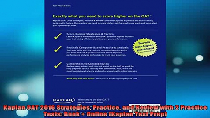 Free Full PDF Downlaod  Kaplan OAT 2016 Strategies Practice and Review with 2 Practice Tests Book  Online Full Free