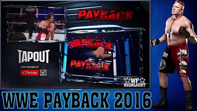 WWE Payback 2016 -1-05-2016 - Roman Reigns vs AJ Styles - WWE World Heavyweight-1 _05_2016 Part -1HD -