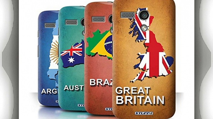 Coque de Stuff4 / Coque pour Motorola MOTO G (2013) / Pack 28pcs / Drapeau Pays Collection