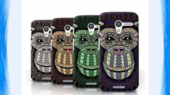 Coque de Stuff4 / Coque pour Motorola MOTO X / Singe-8 Pack / Motif Animaux Aztec Collection