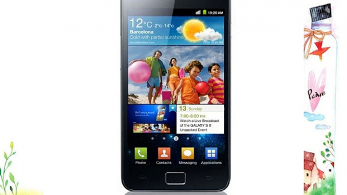 Samsung i9100 (sans G) Galaxy S II noir Telekom débloqué