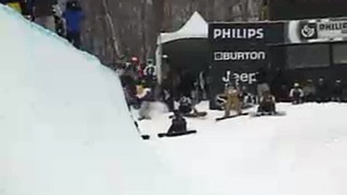 Danny Kass Snowboarding at Stratton Mountain in Vermont