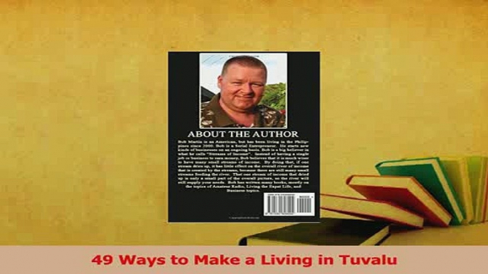 Read  49 Ways to Make a Living in Tuvalu Ebook Online