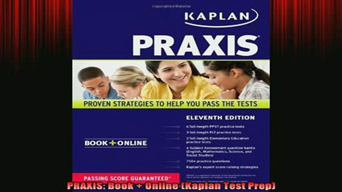 READ book  PRAXIS Book  Online Kaplan Test Prep Full Free