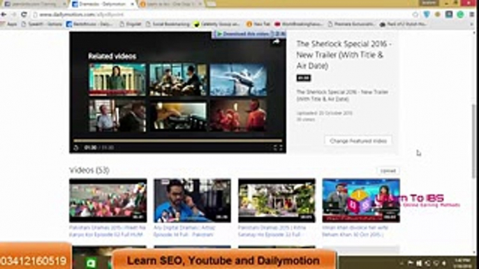 How to earn money from dailymotion- Complete Earn Money training [Urdu_Hindi] - YouTube