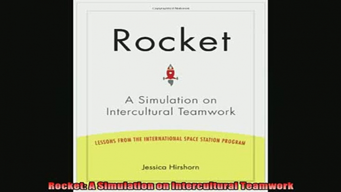 READ book  Rocket A Simulation on Intercultural Teamwork Full EBook