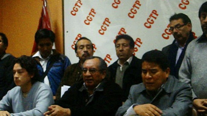 Perú. 26 de Septiembre, organizaciones sindicales y políticas convocan a Paro Nacional