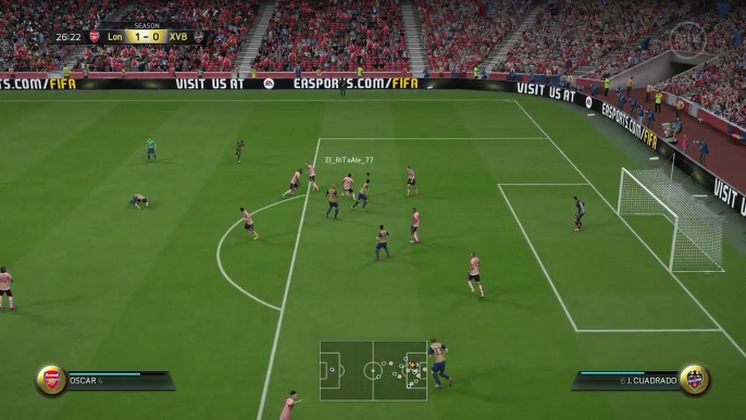 FIFA 16 mesut özil freekick