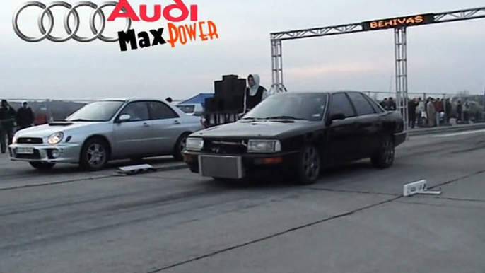 Audi 200 Quattro Turbo Vs. Subaru Impreza WRX STI