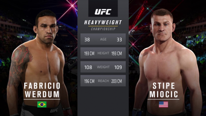 UFC 198 - Fabricio Werdum vs. Stipe Miocic - Heavyweight Championship Match - CPU Prediction