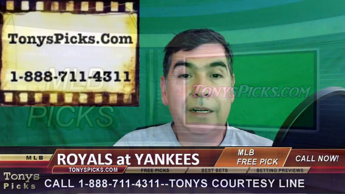 Kansas City Royals vs. New York Yankees Pick Prediction MLB Baseball Odds Preview 5-12-2016
