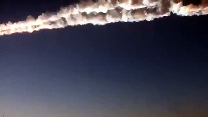 10,000 Ton Meteor Shockwave Felt In Russian Urals   Feb 15, 2013