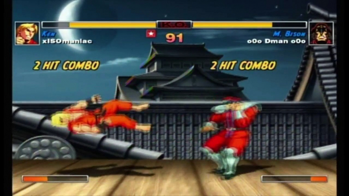 Super Street Fighter II Turbo HD Remix - XBLA - xISOmaniac (Ken) VS. o0o Dman o0o (M. Bison)