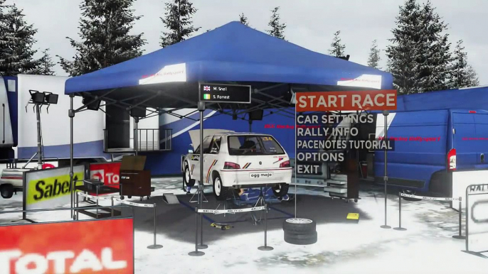 Sebastien Loeb Rally Evo PS4 Career | Rookie 2WD | Peugeot 106 Rallye | Rada Sweden