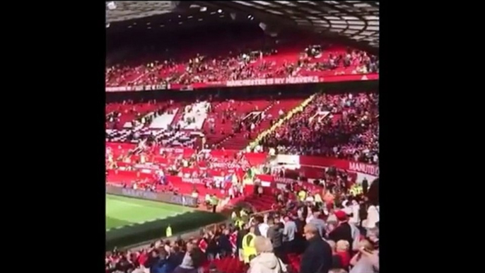 Bomb Found  Old Trafford - Controlled Explosion  Manchester United v AFC Bournemouth  15-05-2016 HD