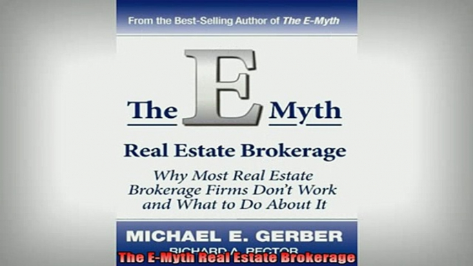 READ book  The EMyth Real Estate Brokerage Free Online