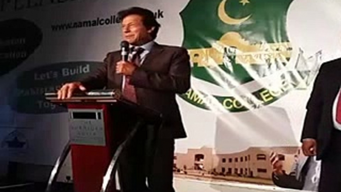 Manchester ki Fiza Go Nawaz Go k naron se goonj uthi-Imran Khan's Speech At Fundraising Dinner In Manchester