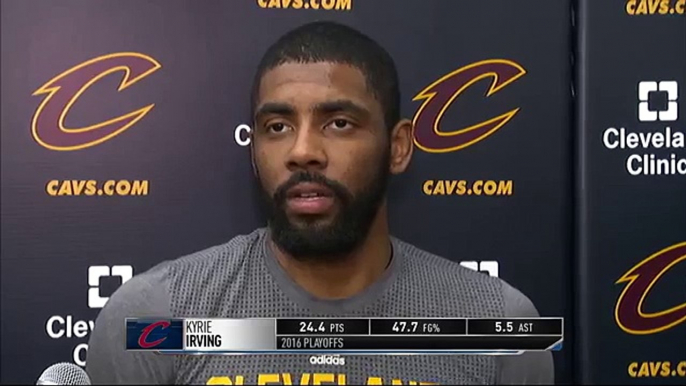 Kyrie Irving on Facing Raptors - Raptors vs Cavaliers - Game 1 Preview - 2016 NBA Playoffs