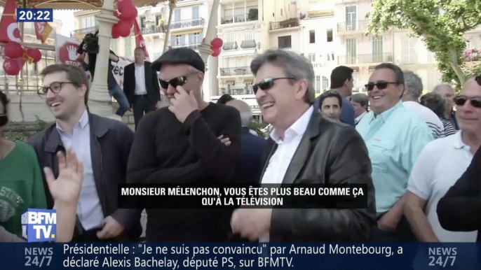 Mélenchon : "Je suis toujours plus beau que je ne le crois moi-même" - ZAPPING ACTU DU 17/05/2016