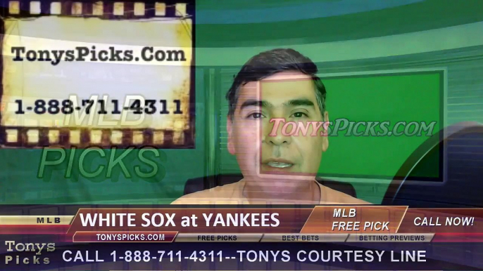 Chicago White Sox vs. New York Yankees Pick Prediction MLB Baseball Odds Preview 5-15-2016