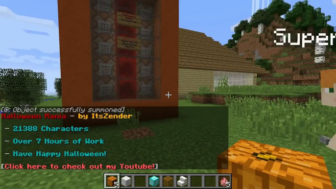 PopularMMOs Minecraft  HALLOWEEN MANIA! THE PUMPKIN MASTER & HAUNTED HOUSES! Custom Command