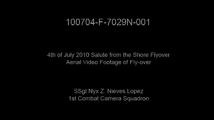 Salute from the Shore footage from C-17