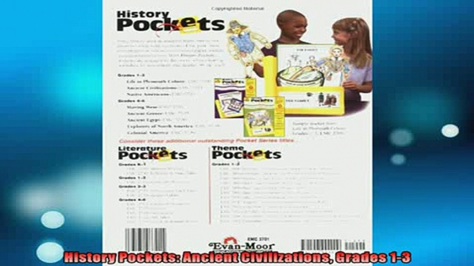 Free PDF Downlaod  History Pockets Ancient Civilizations Grades 13 READ ONLINE