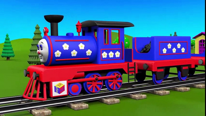 Counting for kids from 1 to 10 with Choo-Choo Train. Educational cartoons for children toddlers | HD