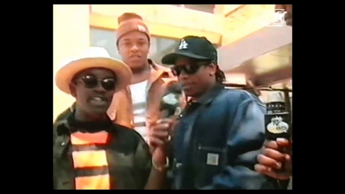 NWA (w-o Ice Cube) @ Yo! MTV Raps - Part 1-3 (Fab 5 Freddy)