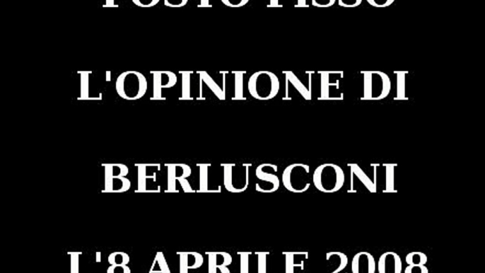 Berlusconi e il posto fisso (confronto 8 aprile 2008 - 19 ottobre 2009)