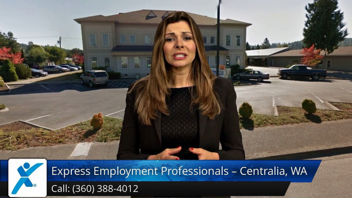 Express Employment Professionals – Centralia, WA Centralia Exceptional 5 Star Review by Terry P.