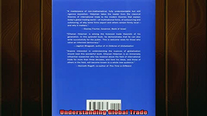 Popular book  Understanding Global Trade