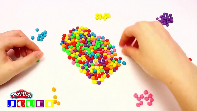 Couleurs d'apprentissage Apprenez couleurs avec des points Cœur Play-Doh Surprise Dippin