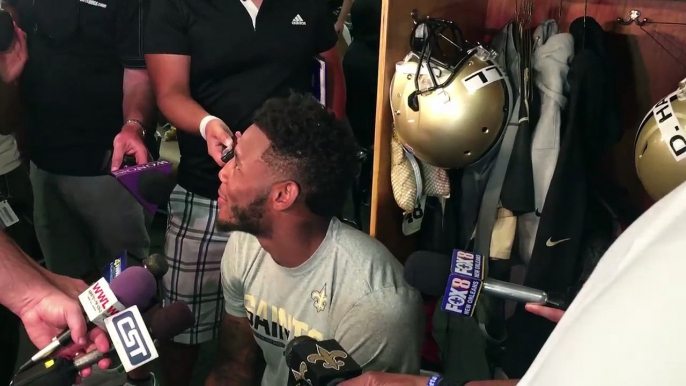 Watch - Saints' Vonn Bell says having Ohio State teammate Michael Thomas around will make him better