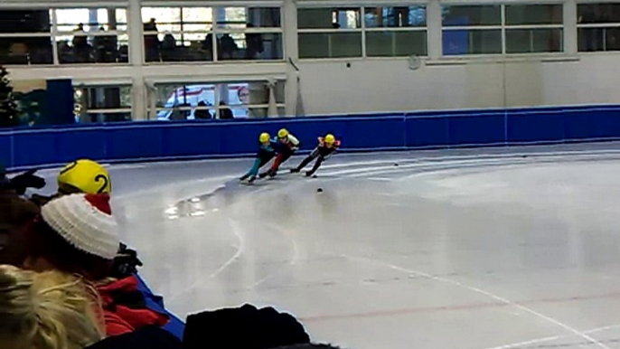 Short Track Speed Skating. Hungarian National Championships Men's 1000m FINAL "B" 2011. 01. 23.