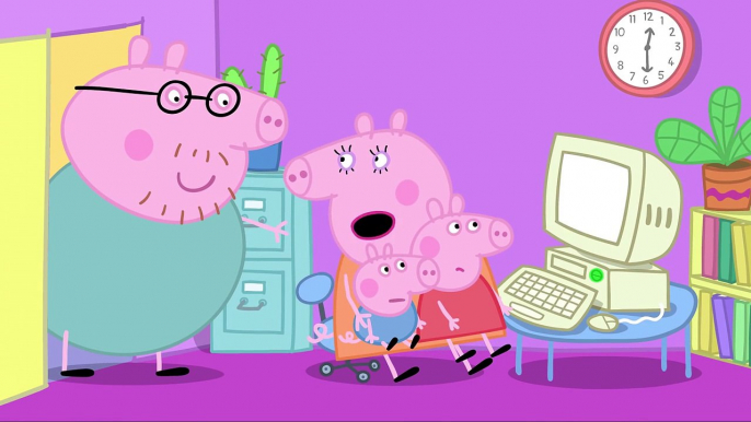 New Peppa Pig  2016 - Phim hoạt hình hay  | Daddy Pig, Computer Expert clip tap2