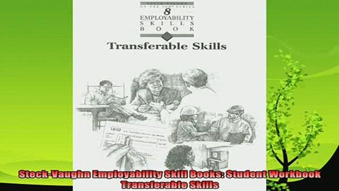 new book  SteckVaughn Employability Skill Books Student Workbook Transferable Skills