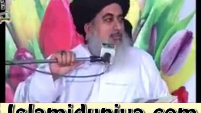 Mere Hath me Tha Jb tak Mere Mustafa ﷺ Ka Daman latest islamic speech By Allama Khadim Hussain Rizvi