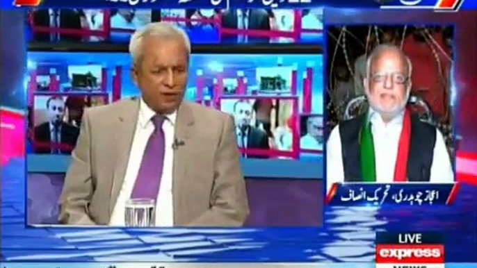 You are hiding not Imran Khan- Javed Chaudhry grilled Nehal Hashmi