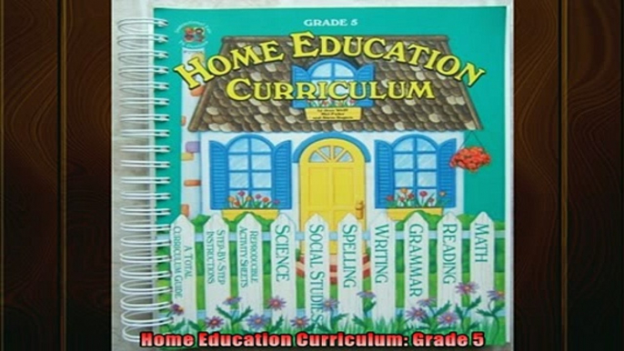 READ book  Home Education Curriculum Grade 5  FREE BOOOK ONLINE