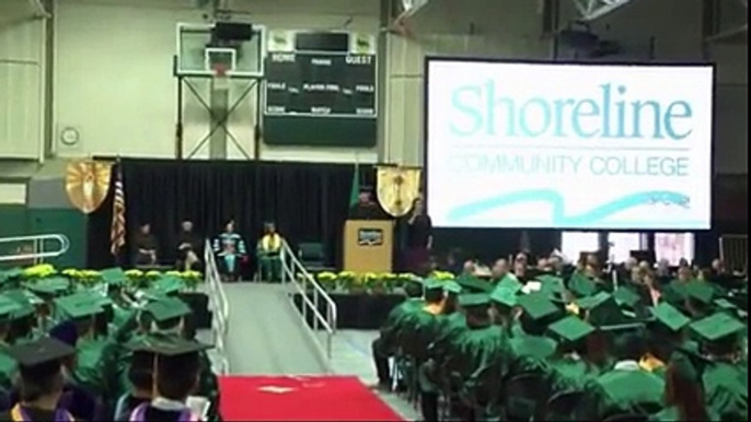 Ethiopian Student gave impressive commencement speech