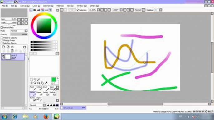 How to use PaintTool SAI - a beginner's guide