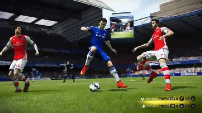 FIFA 15 - Les nouveaux gestes techniques