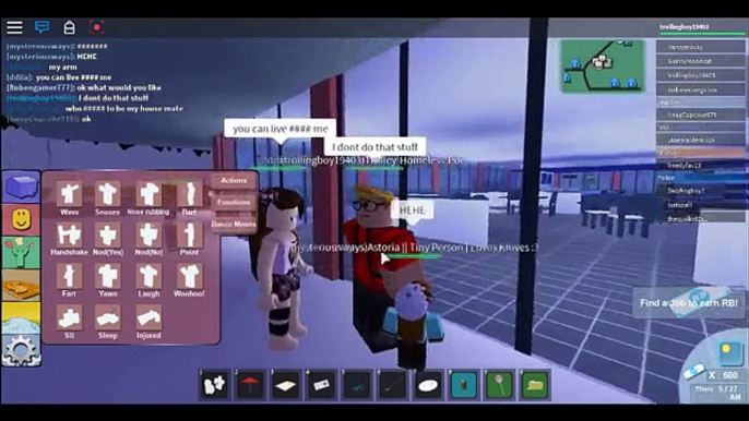 Roblox Homeless social expirement (Will People help The Homeless)