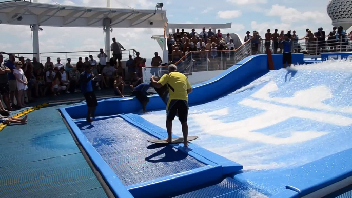 Freedom of the Seas, Flowrider, April 10-17, 2011