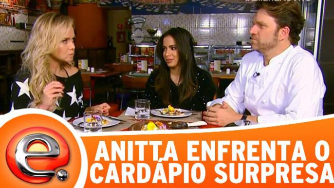 Anitta enfrenta o Cardápio Surpresa de Bertolazzi