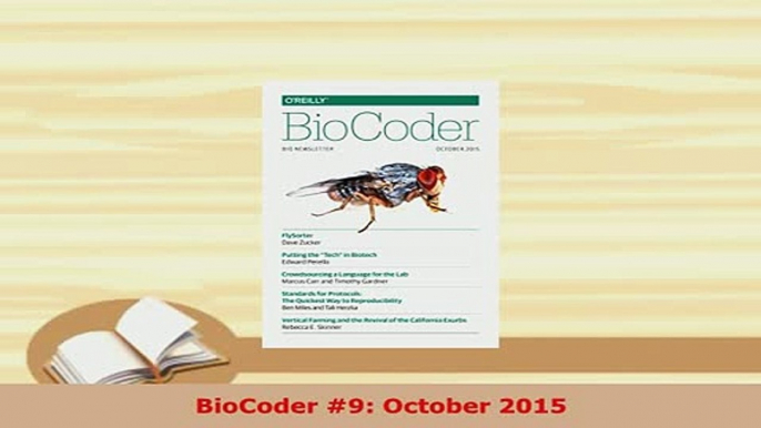 PDF  BioCoder 9 October 2015 PDF Book Free