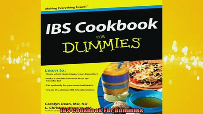 READ book  IBS Cookbook For Dummies Full Free