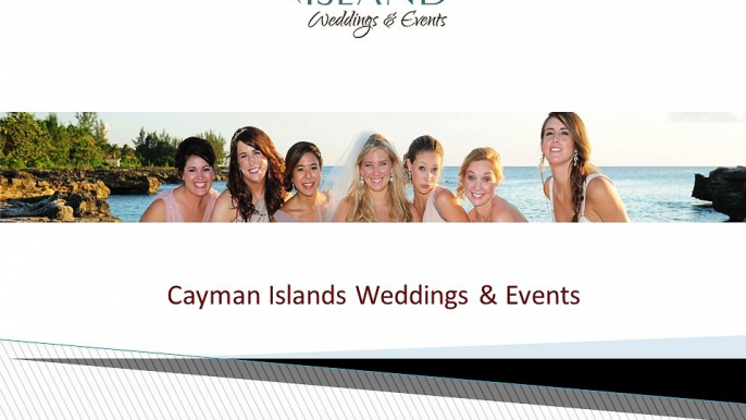 We specialize in coordinating weddings and events in the Cayman Islands.